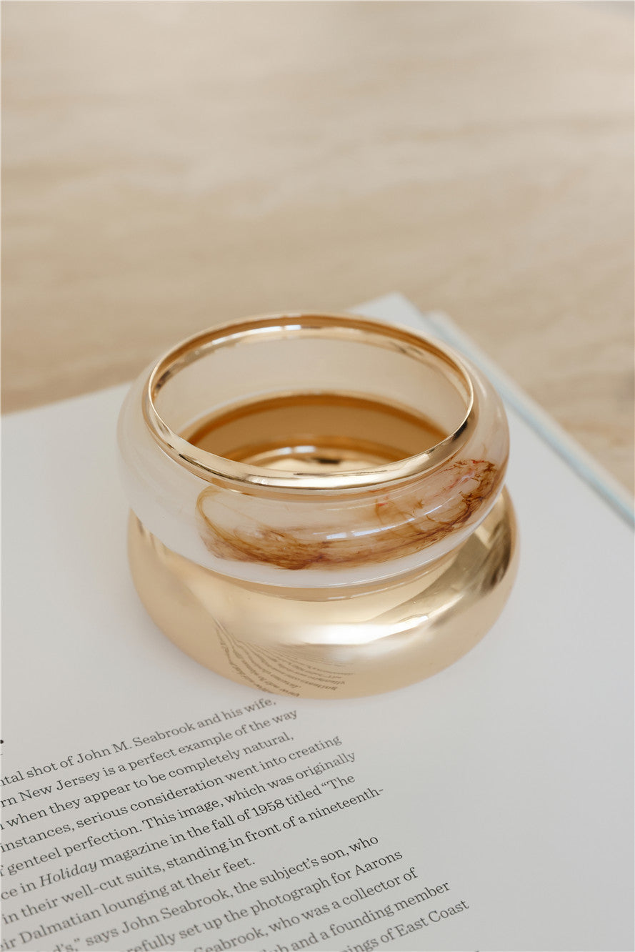 Akira Bangle 3pk Gold