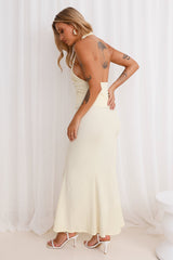 Island Groove Maxi Skirt Yellow