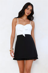 Fashion Features Mini Dress Black