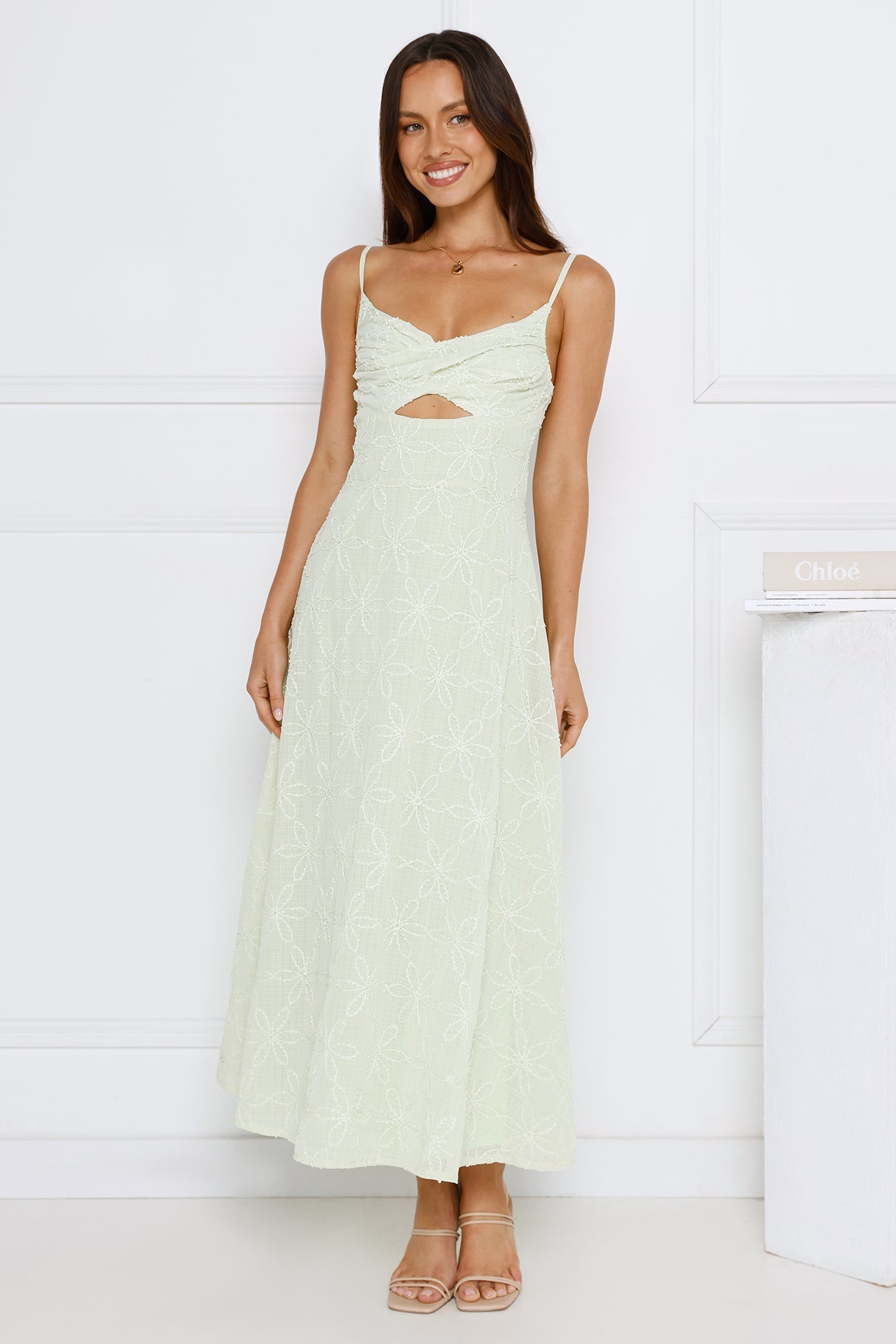 Experimenting Midi Dress Mint