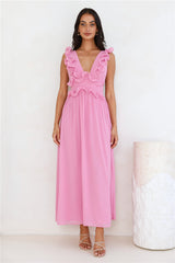 Light Embrace Maxi Dress Pink