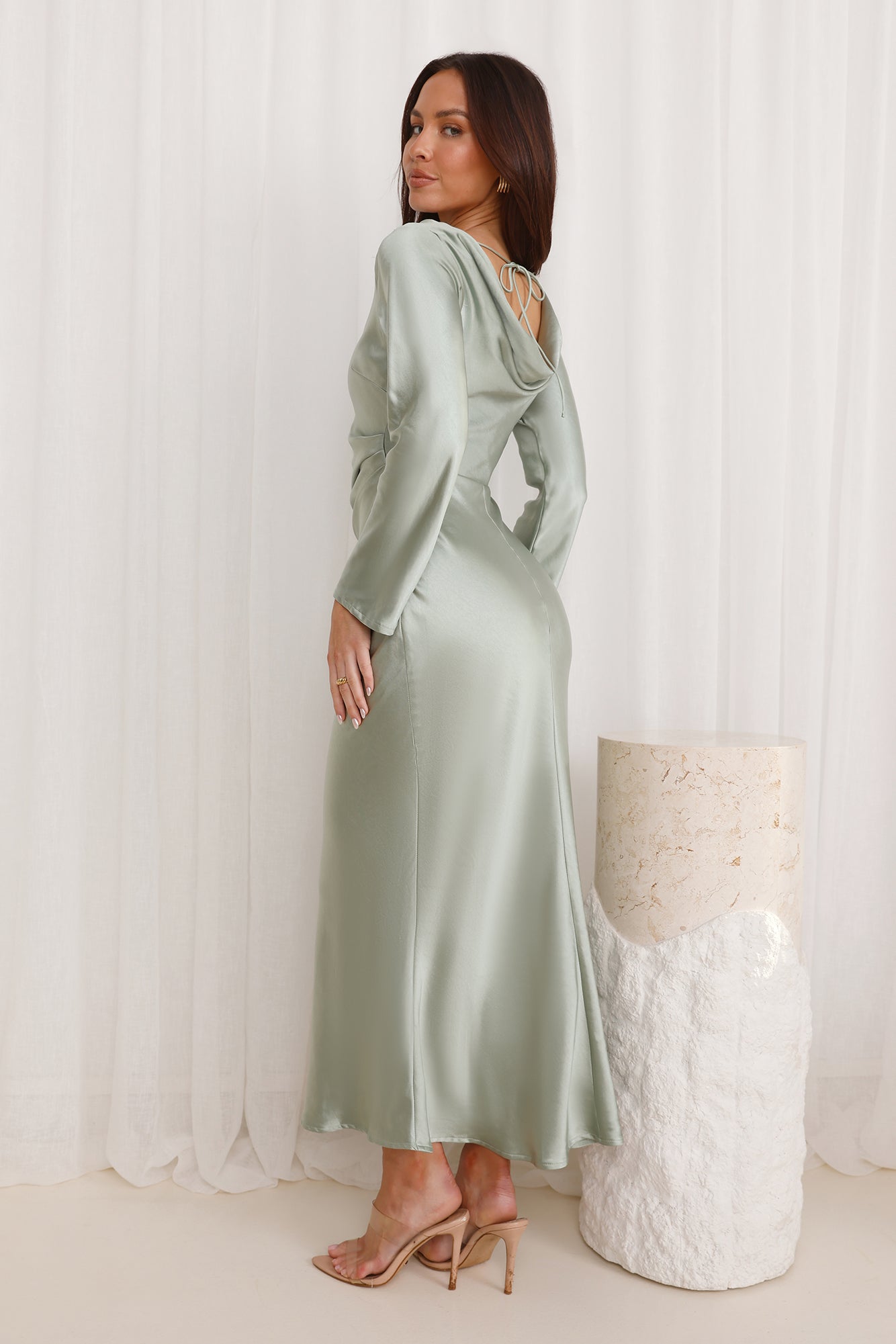 Classy Vibe Maxi Dress Sage