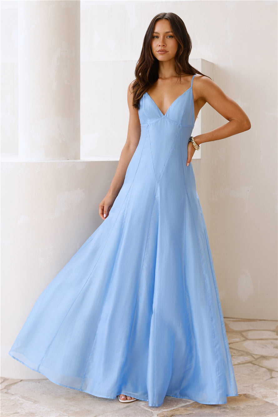 Dancing With Beauty Maxi Dress Jacaranda