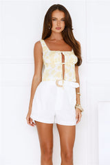 À La Mer Shorts White