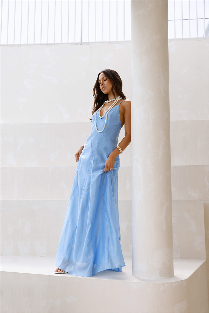 Dancing With Beauty Maxi Dress Jacaranda
