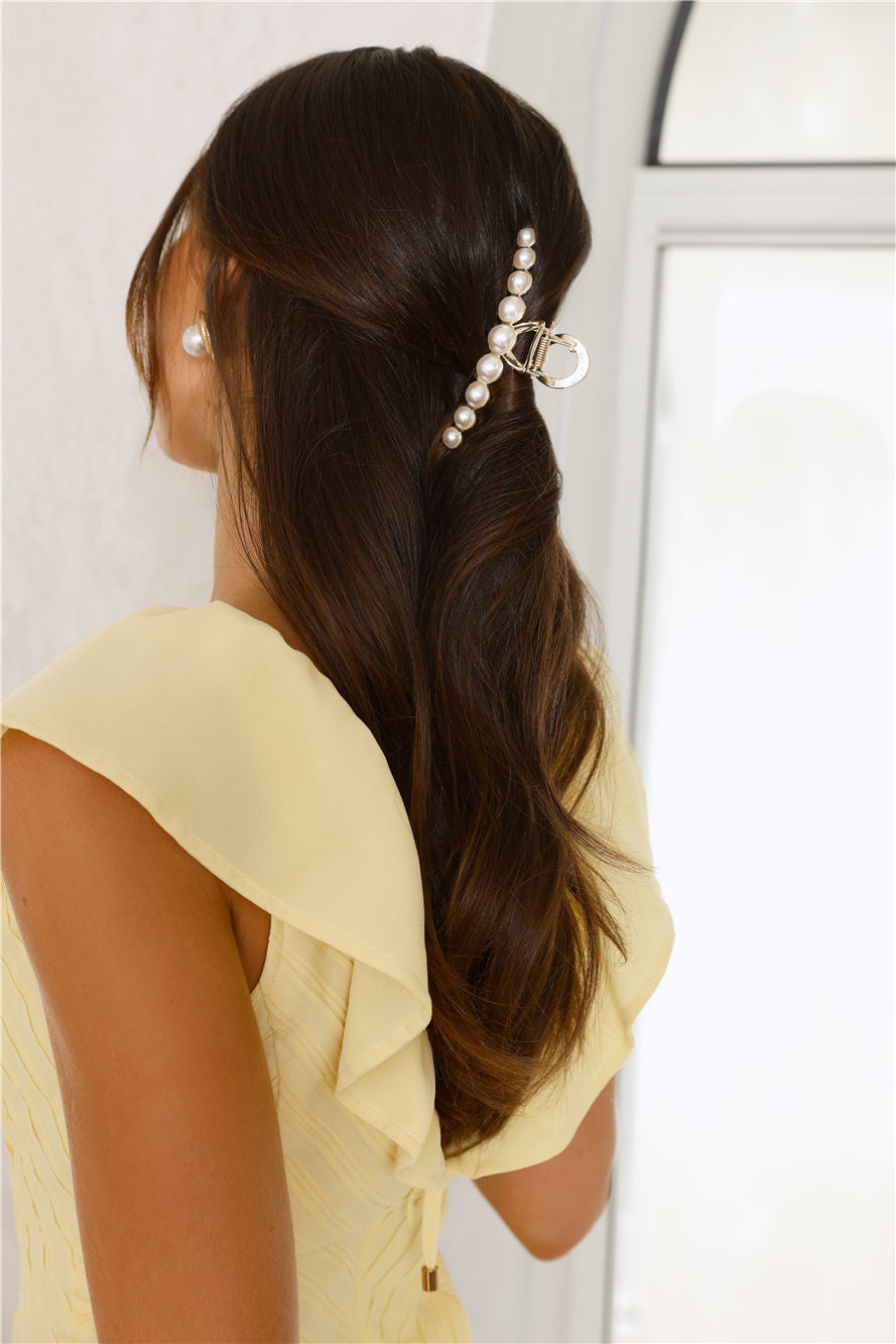 Luxury Claw Clip Gold