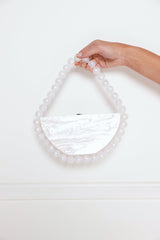 Bayside Clutch White