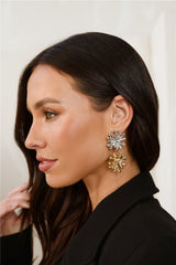 Like Ocean Coral Earrings Gold Silver