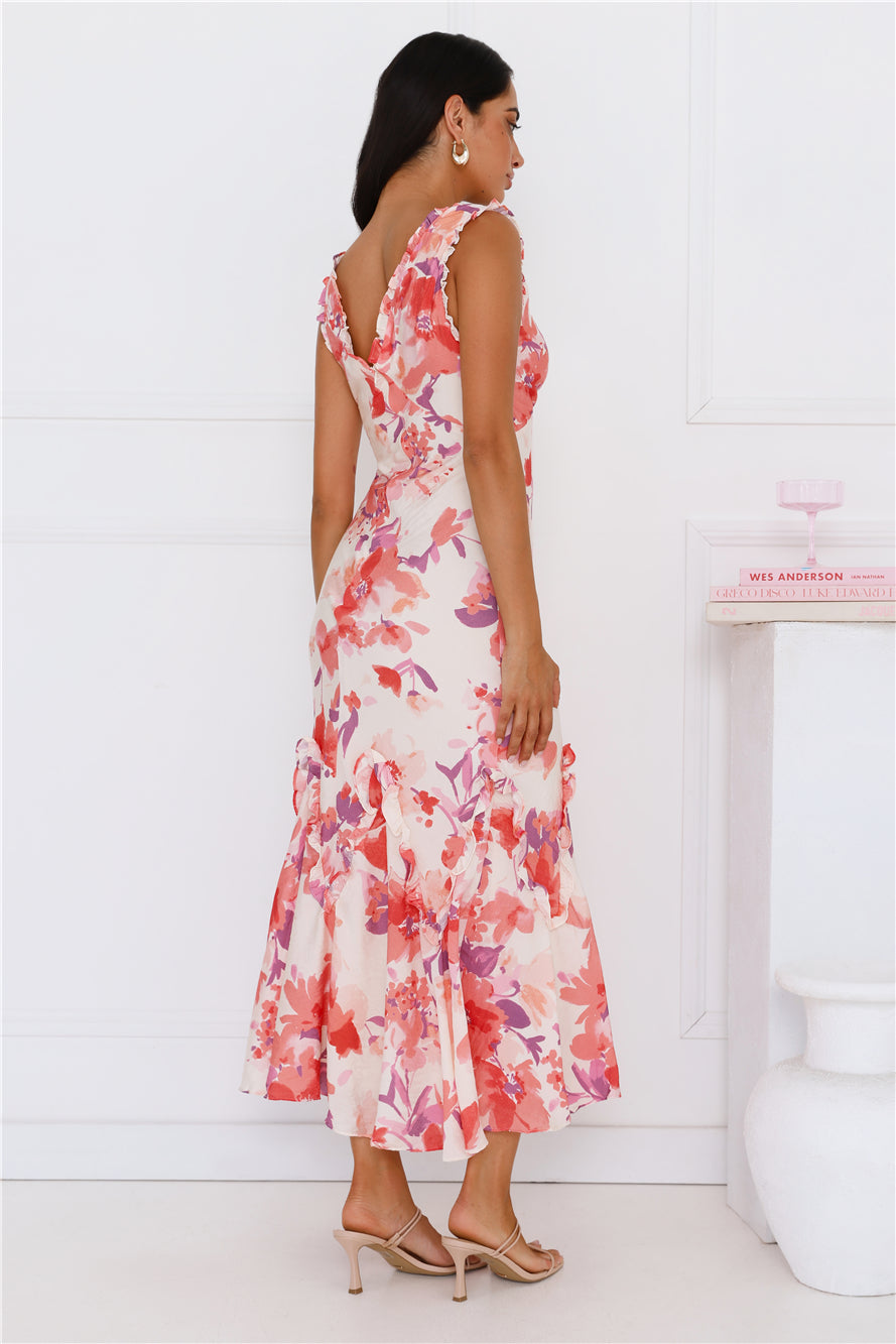 Creating Buzz Maxi Dress Pink