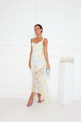 Lush Style Maxi Dress Yellow