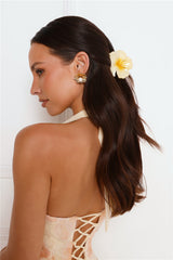 Daisy Dew Claw Clip Yellow