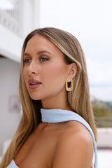 18k Gold Plated Sublime Earrings Gold