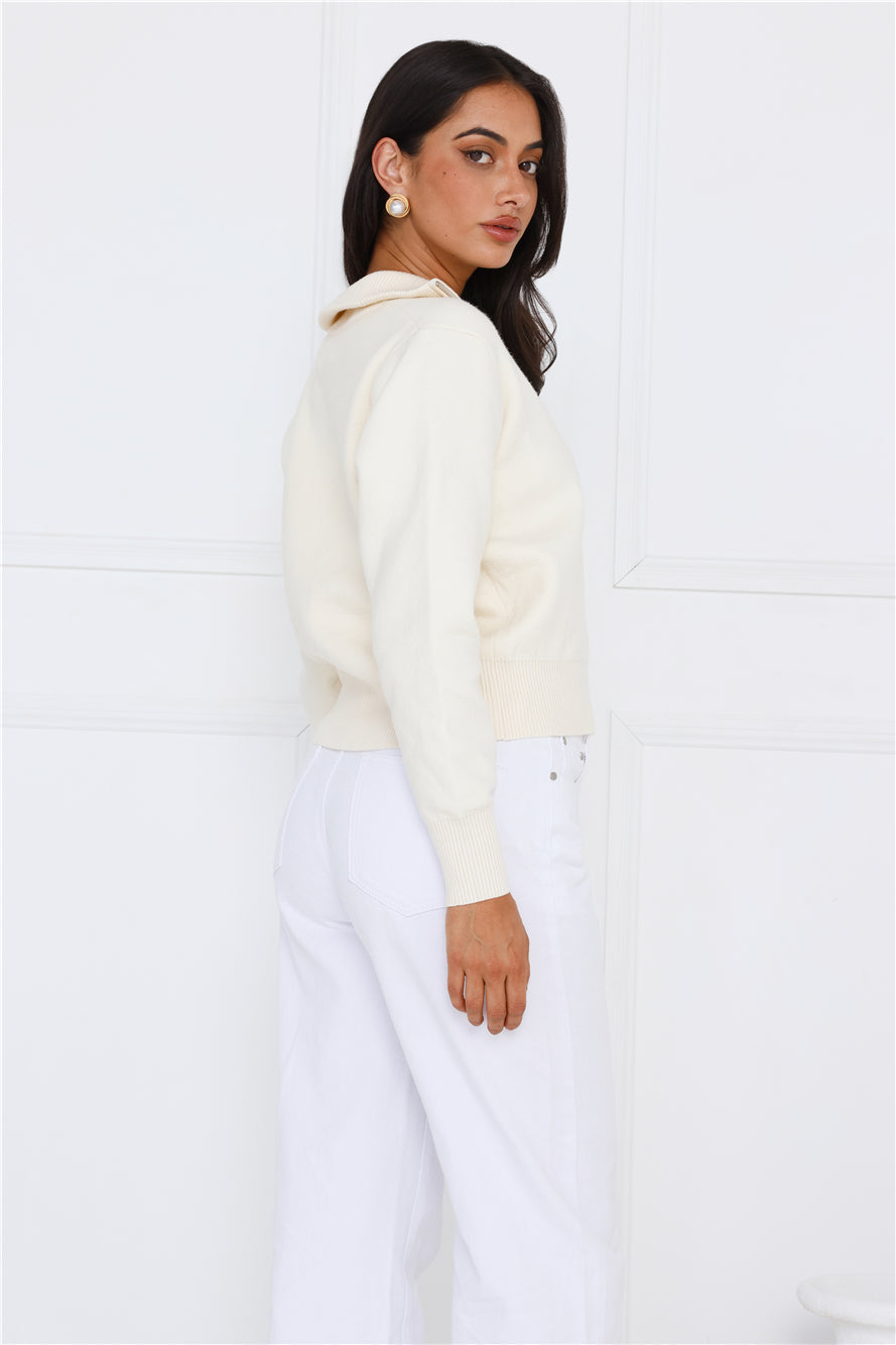 Embracing Comfort Knit Cardigan Beige