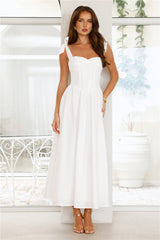 Magical Dream Maxi Dress White