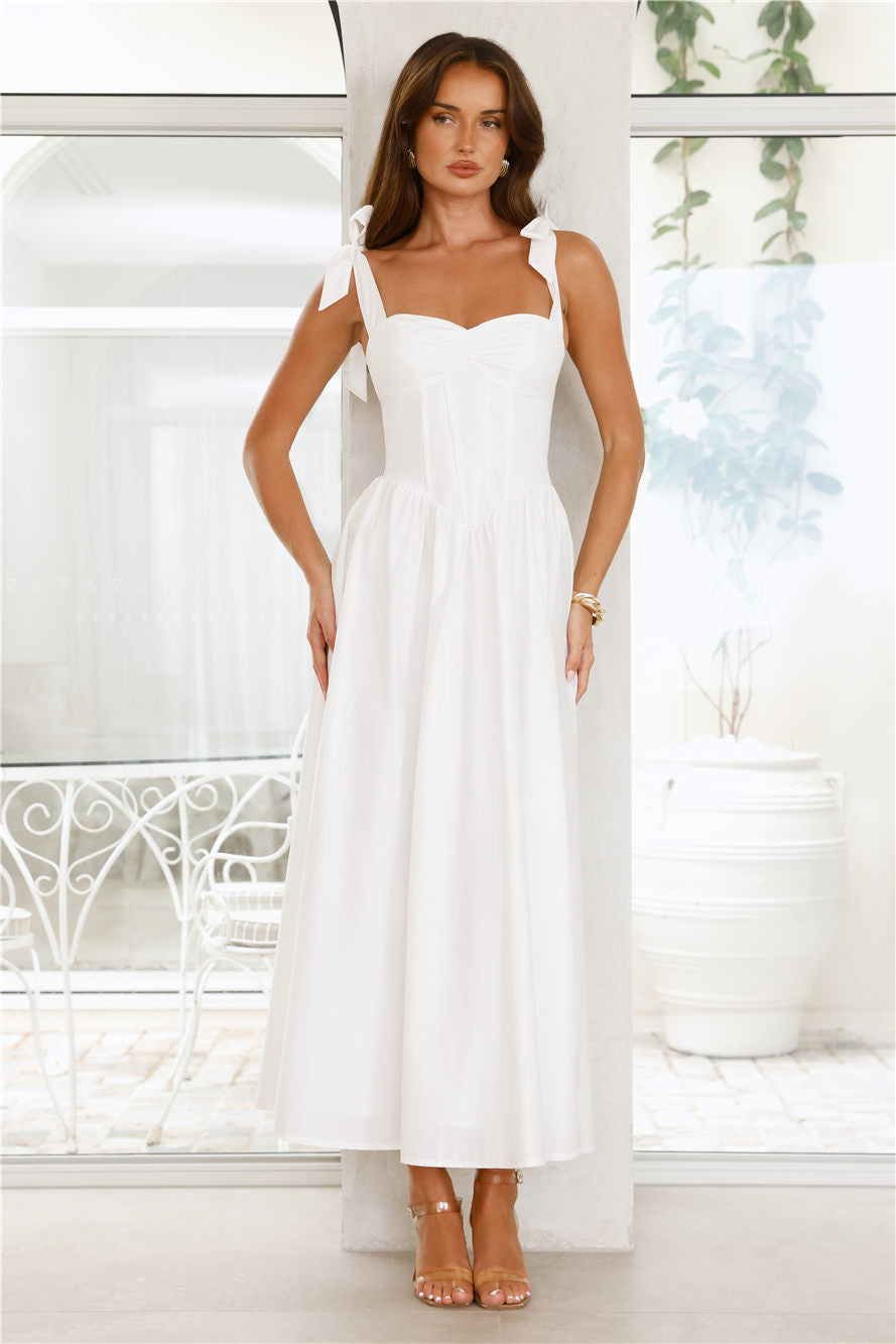 Magical Dream Maxi Dress White