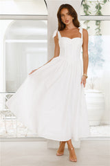 Magical Dream Maxi Dress White