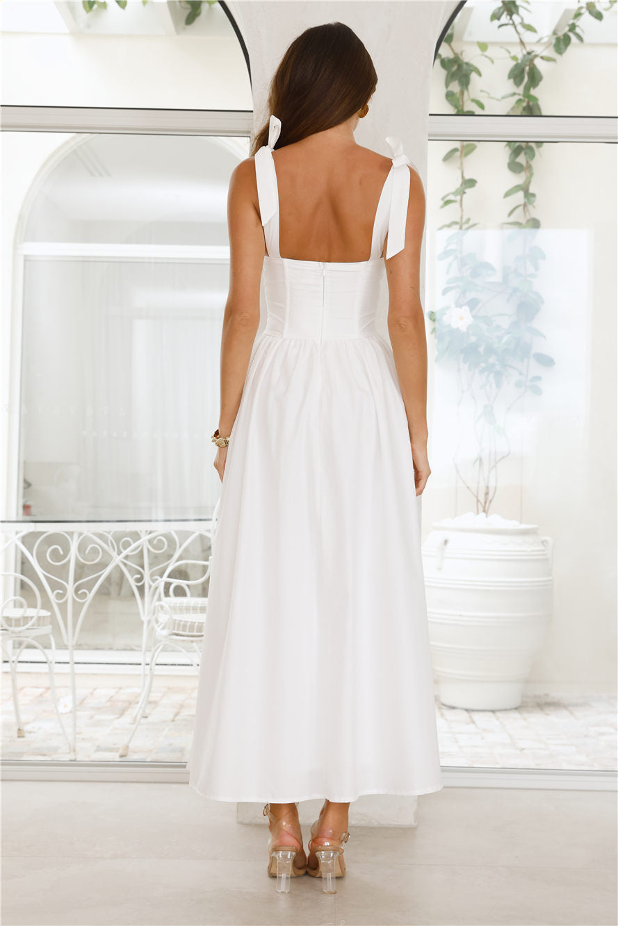 Magical Dream Maxi Dress White