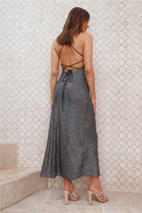 Disco Feeling Maxi Dress Black