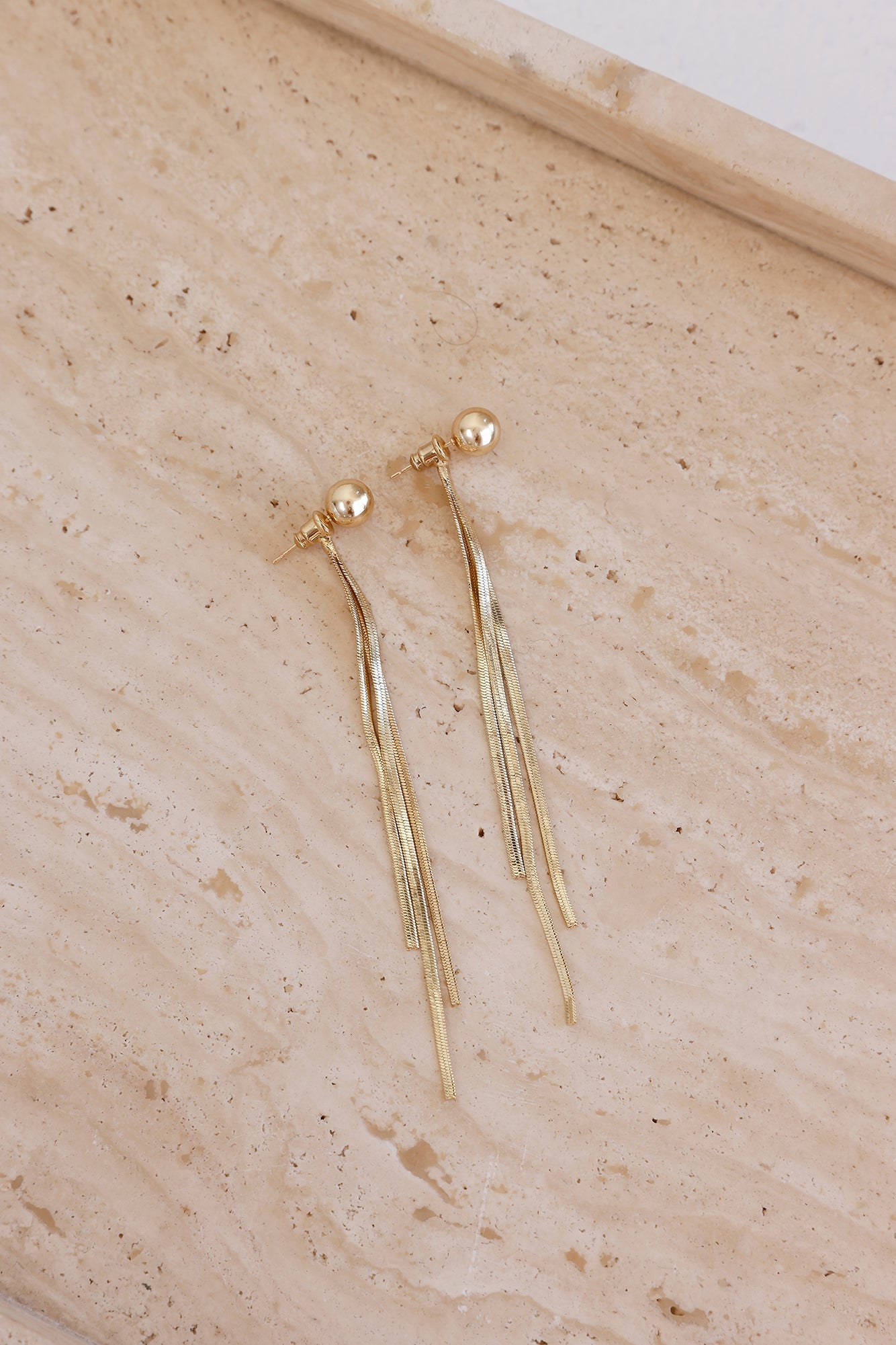 Girl To Girl Earrings Gold