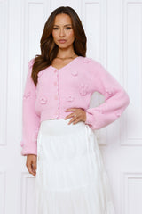 Blooming Delights Cardigan Pink