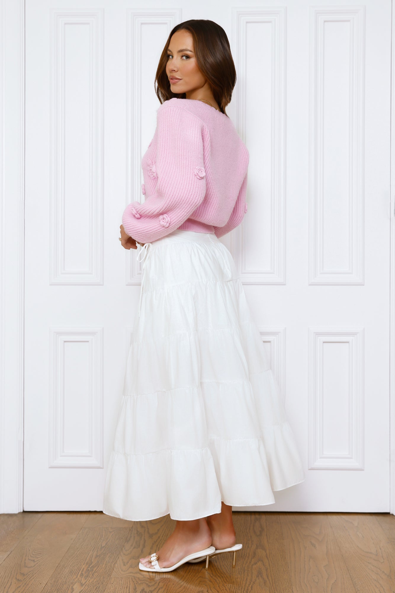 Blooming Delights Cardigan Pink