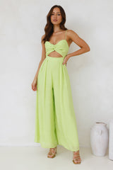 Fulfilling Choice Jumpsuit Green