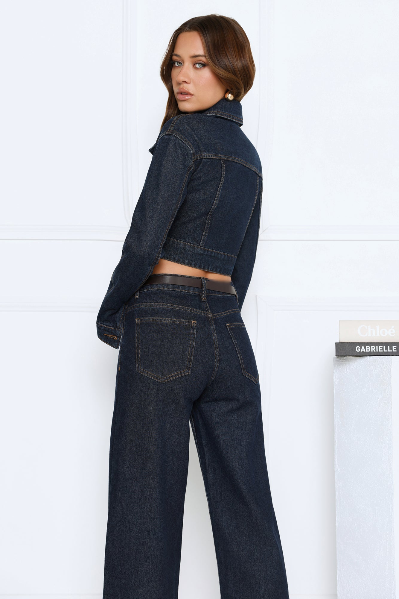 Daydream Crop Jacket Indigo
