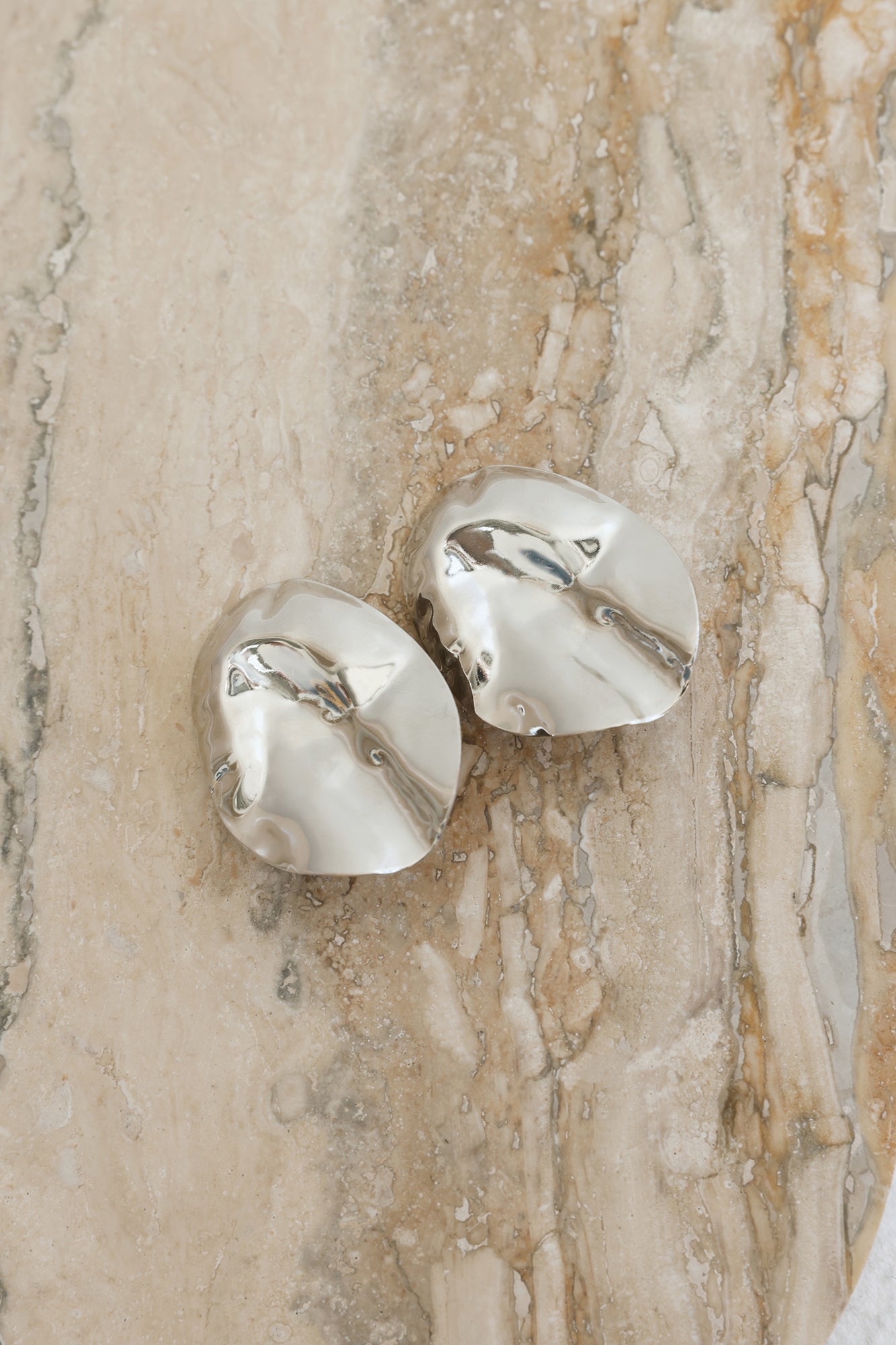 Gloss Night Earrings Silver