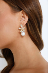 18k Gold Plated Sunlit Siren Earrings Gold