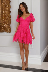 Kayla Loves Mini Dress Pink