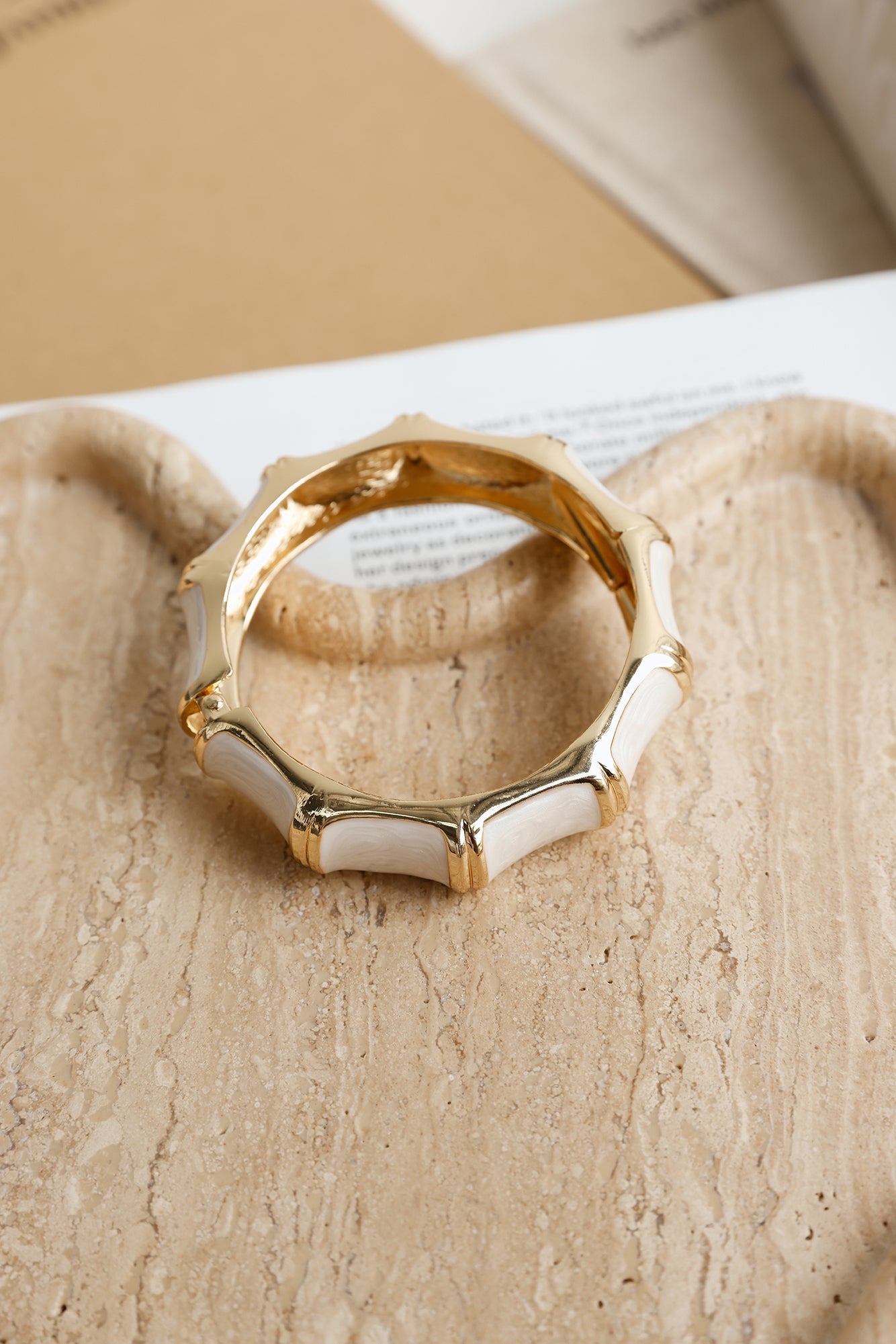 Believe In Me Bangle Gold