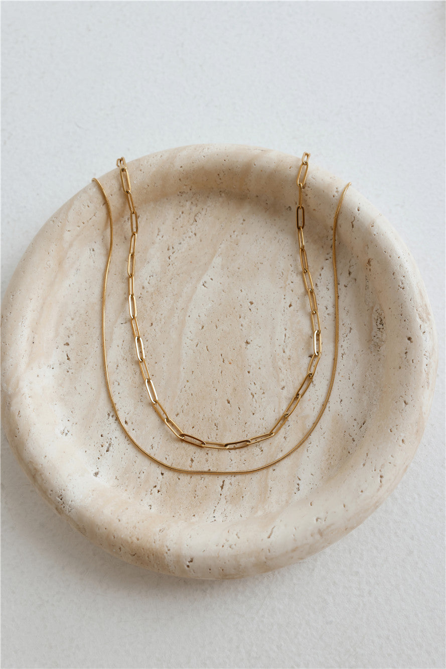 Catwalk Click Necklace Gold