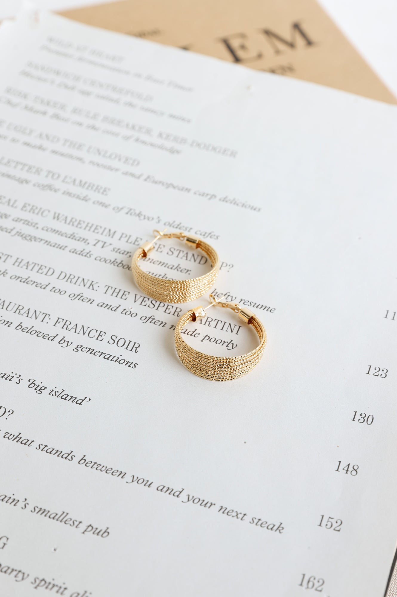 Goddess Of Joy Earrings Gold