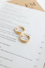 Goddess Of Joy Earrings Gold