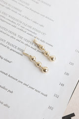 Flirty Fun Earrings Gold