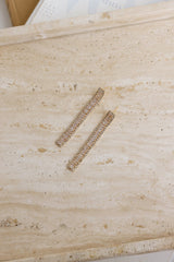 Homecoming Queen Earrings Gold