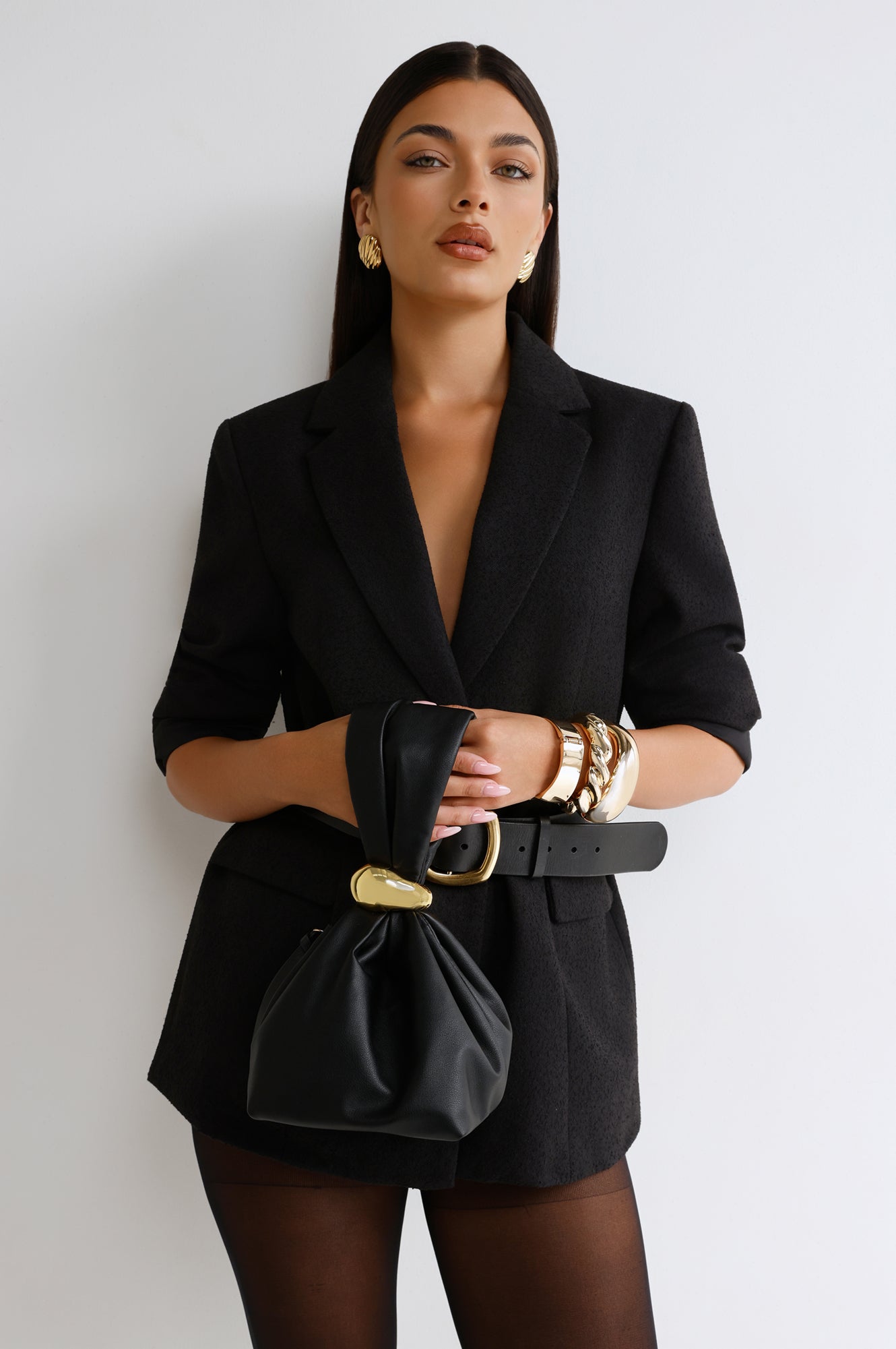 Lucia Handle Bag Black