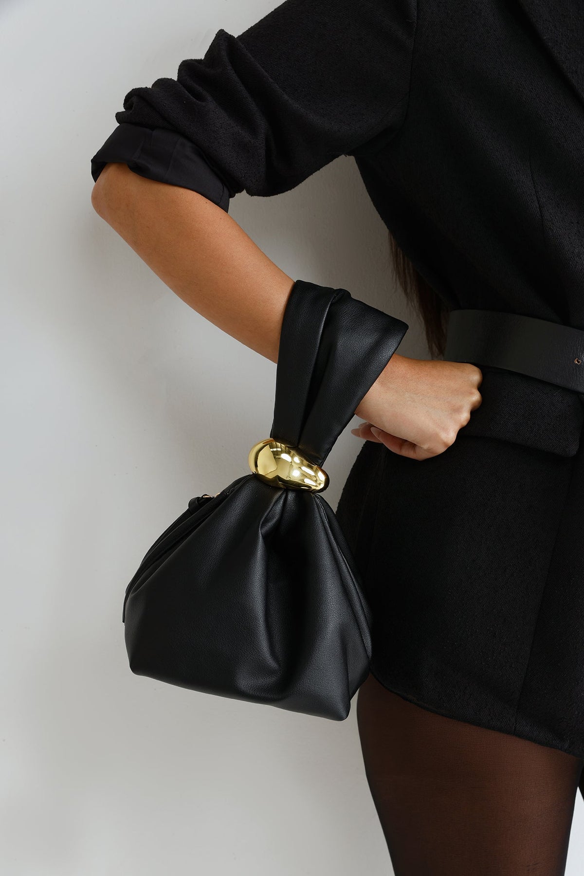 Lucia Handle Bag Black
