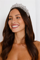 Charm Of A Princess Tiara Crown Silver