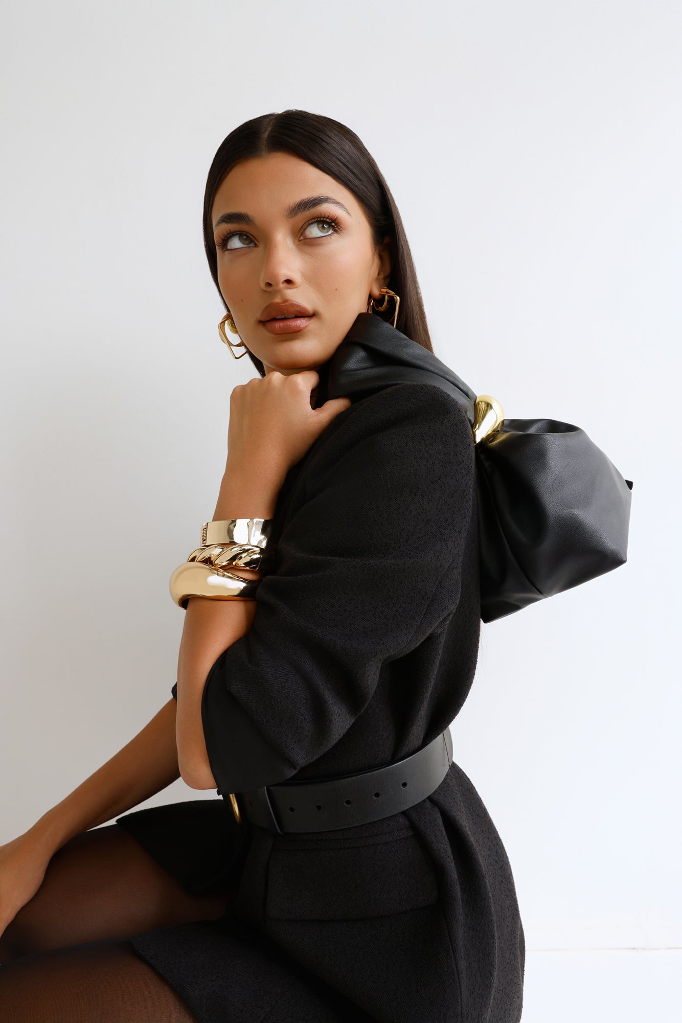 Lucia Handle Bag Black