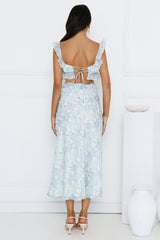 In Another World Maxi Dress Blue