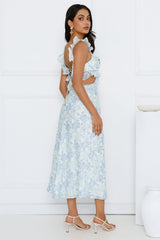 In Another World Maxi Dress Blue