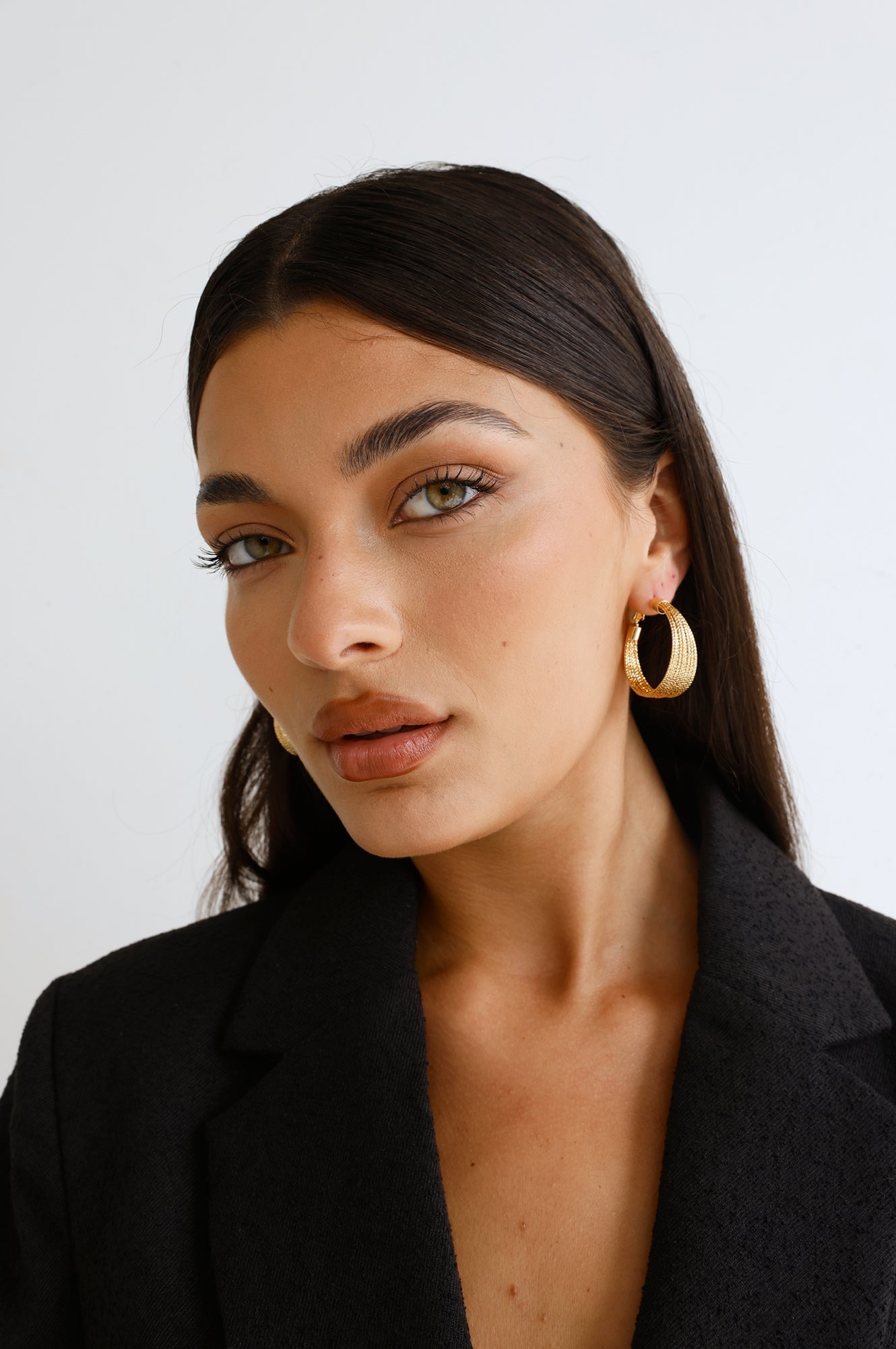 Goddess Of Joy Earrings Gold