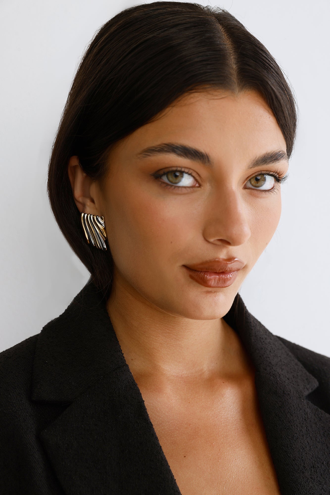 Behind The Scenes Earrings Gold