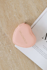 Heart Jewelry Box Pink