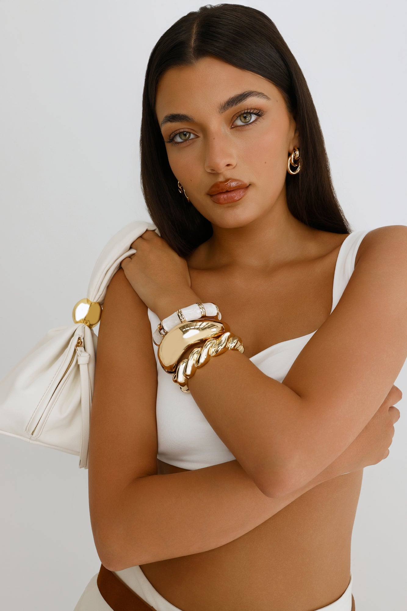 Believe In Me Bangle Gold