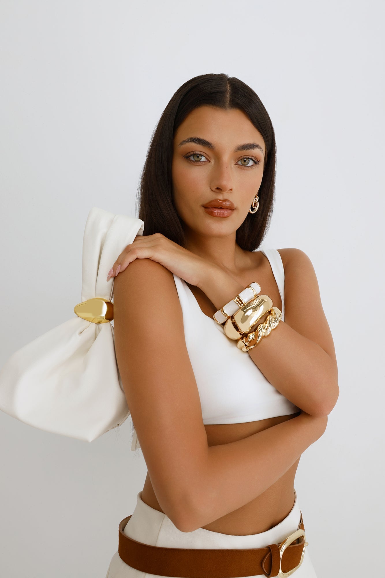 Believe In Me Bangle Gold