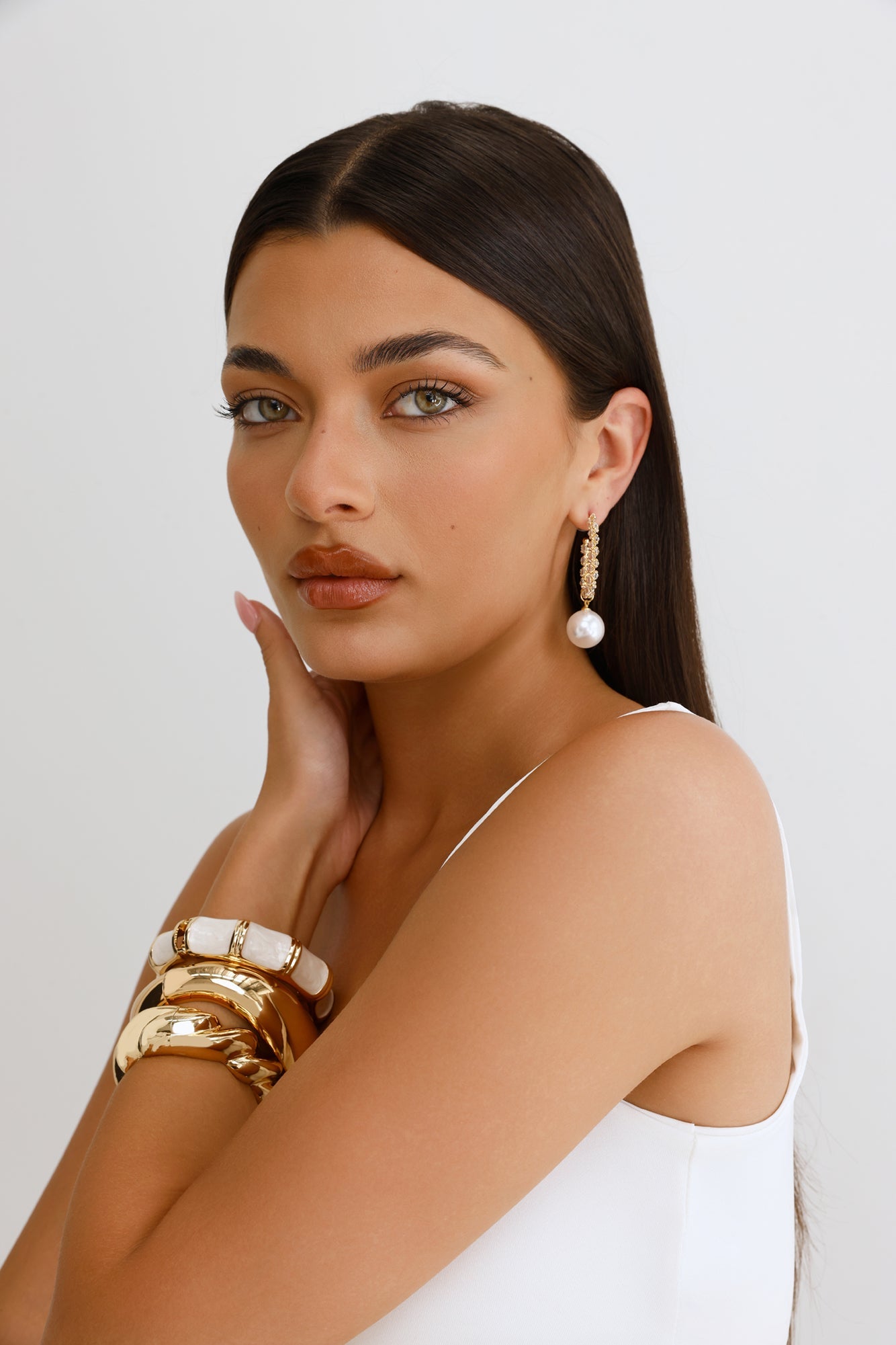 Hot Gossip Earrings Gold