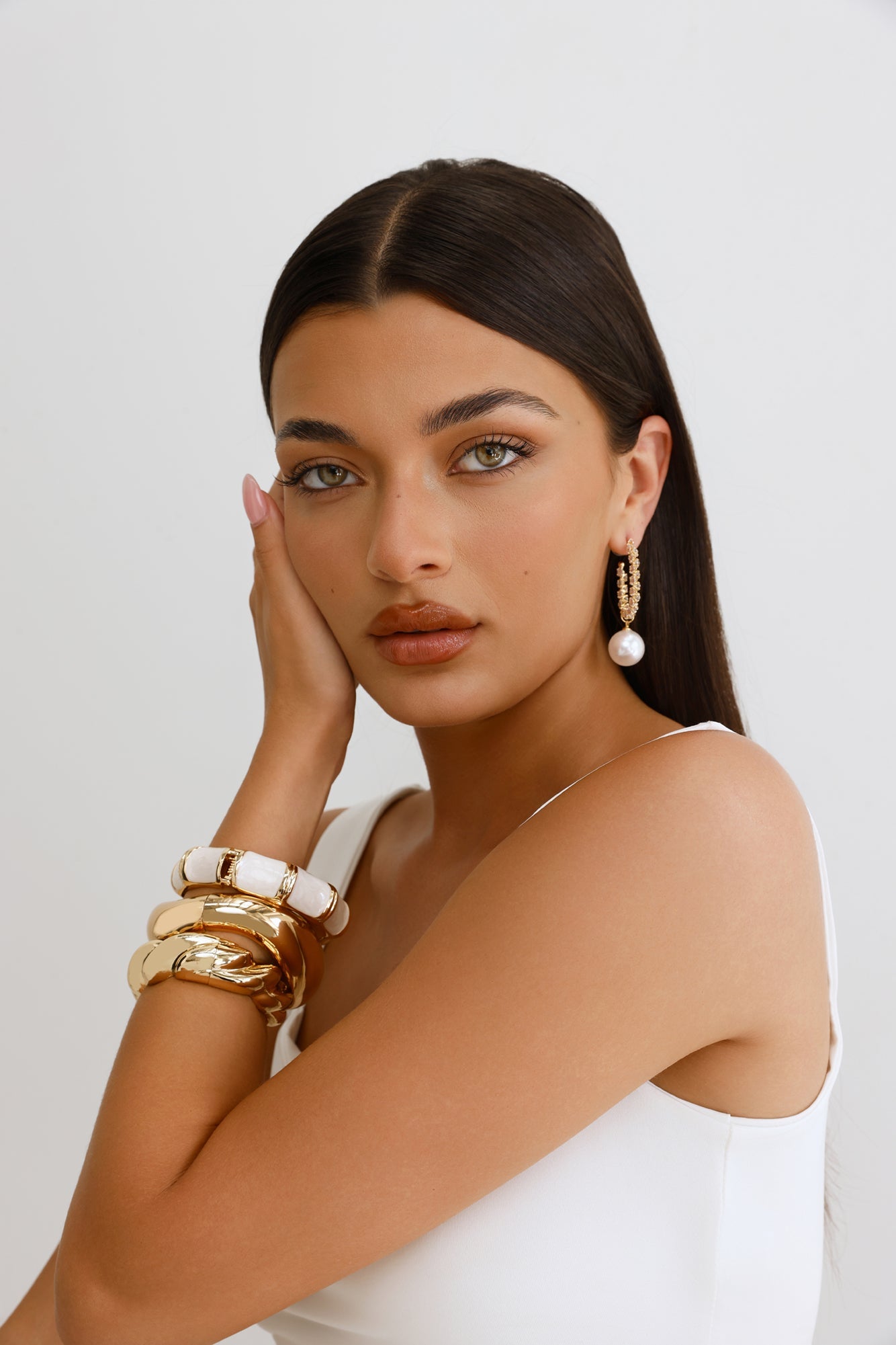 Hot Gossip Earrings Gold
