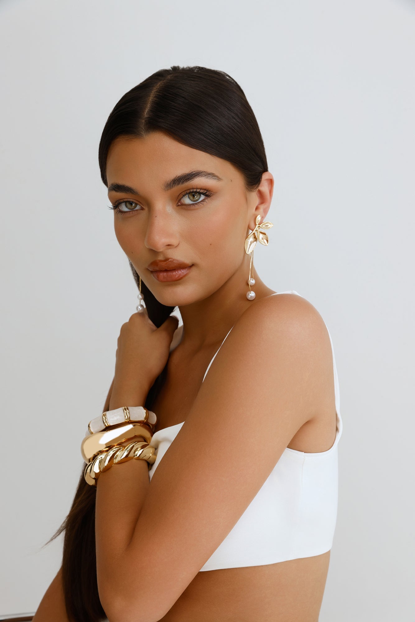 Everything More Earrings Gold